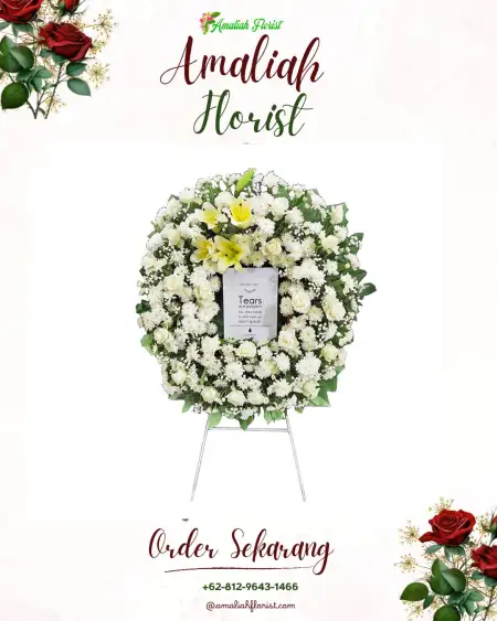 Krans Bunga Duka Alangamba